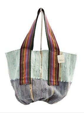 Free People Driftwood Rug Tote Bag #202-62